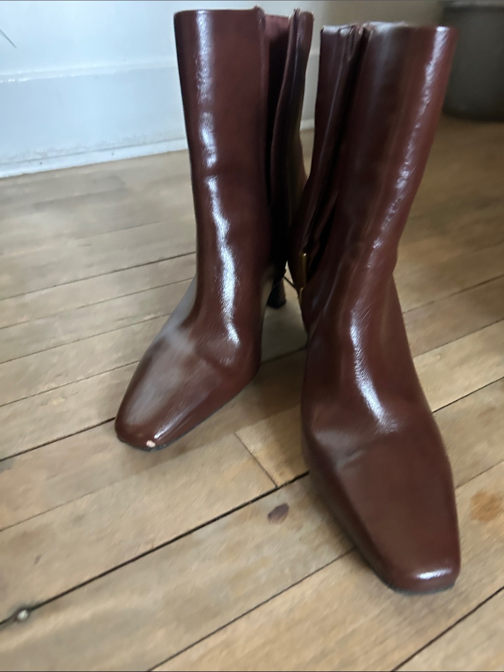 Anne Klein, classic brown, Mid-Calf Boots